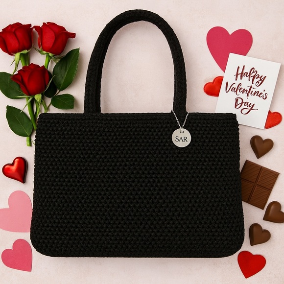 The Sak Handbags - The Sak Crochet Mini Handbag‎ Black
